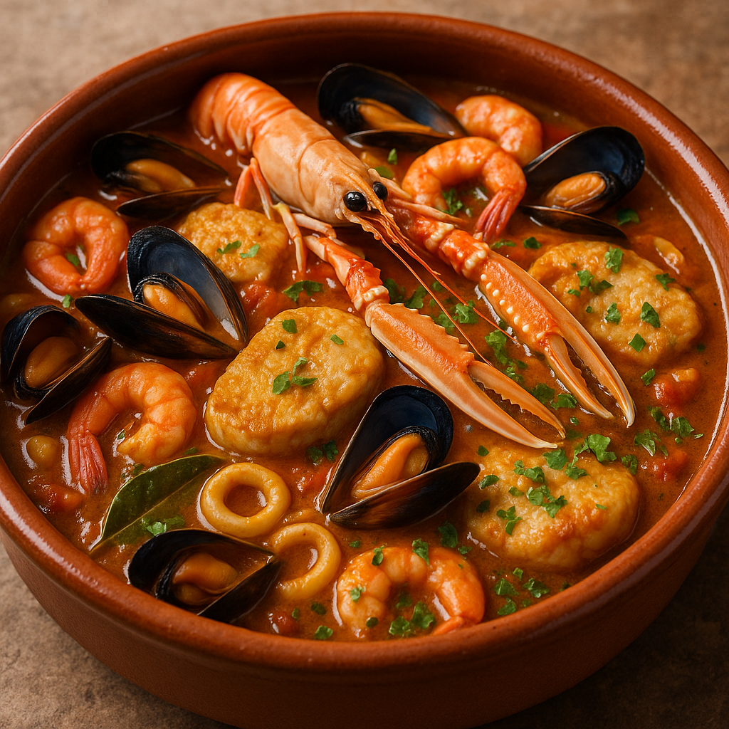CAZUELA DE PESCADO