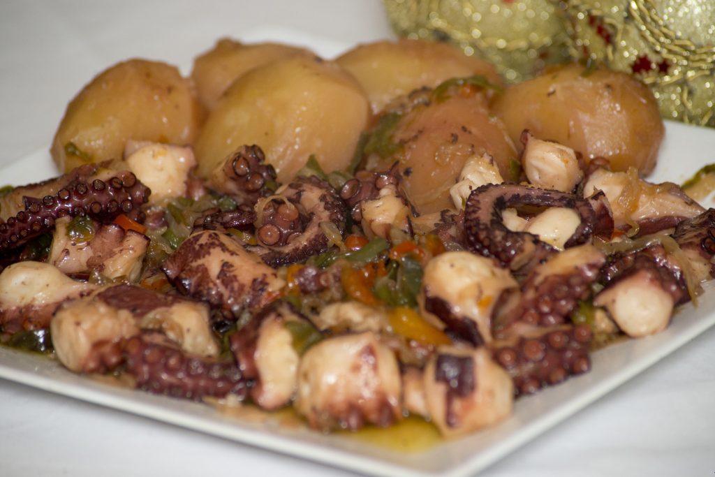 Pulpo salteado