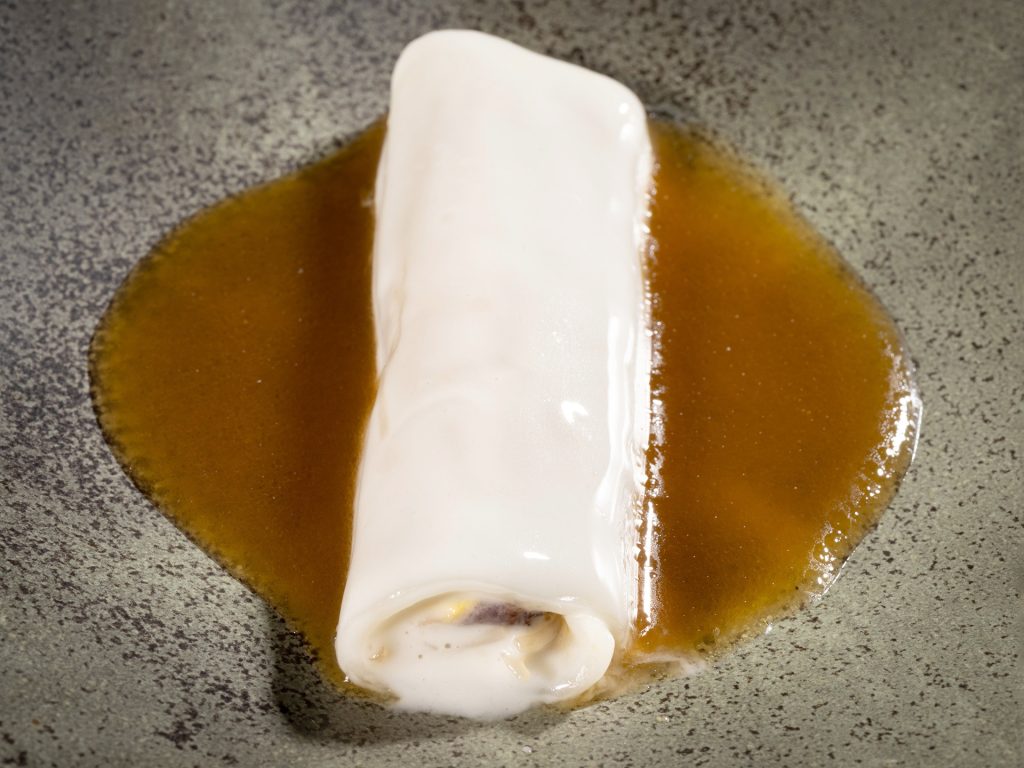 Receta de Canelones de merluza y mejillones