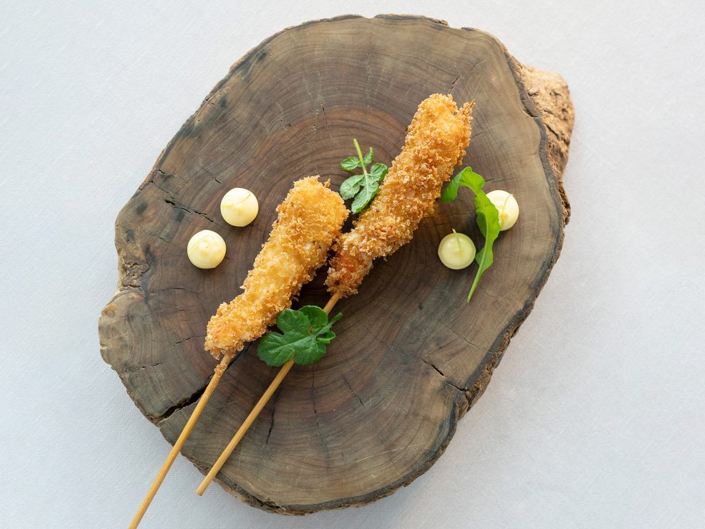 Receta de Langostino crujiente