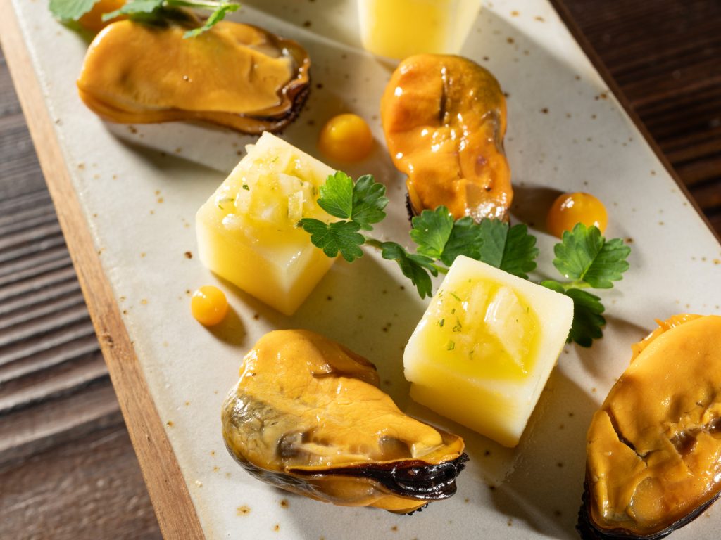 Receta de Mejillones guisados con tomate natural